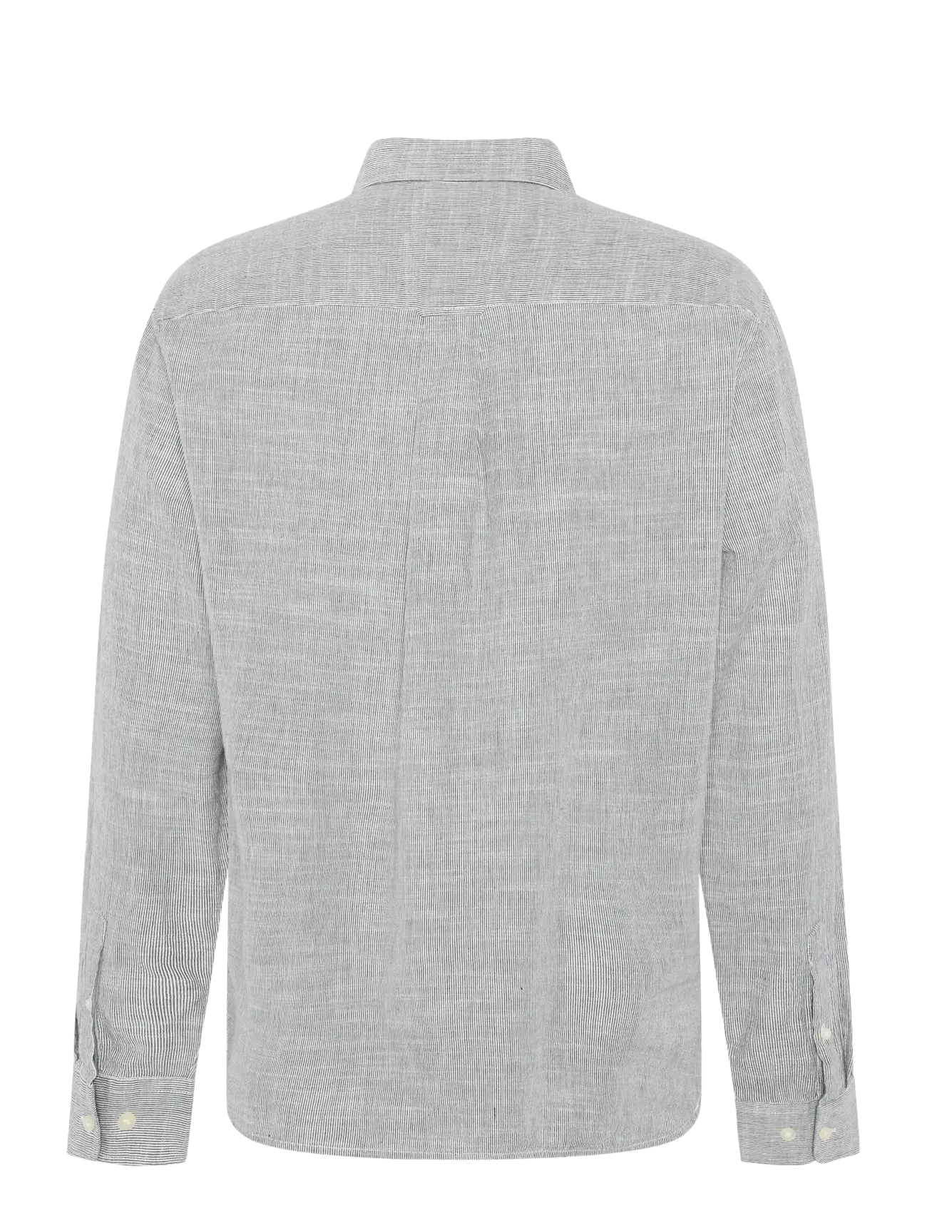 Knowledge Cotton Apparel - Dune regular stripe shirt - gestreifte hemden - blue stripe - 2