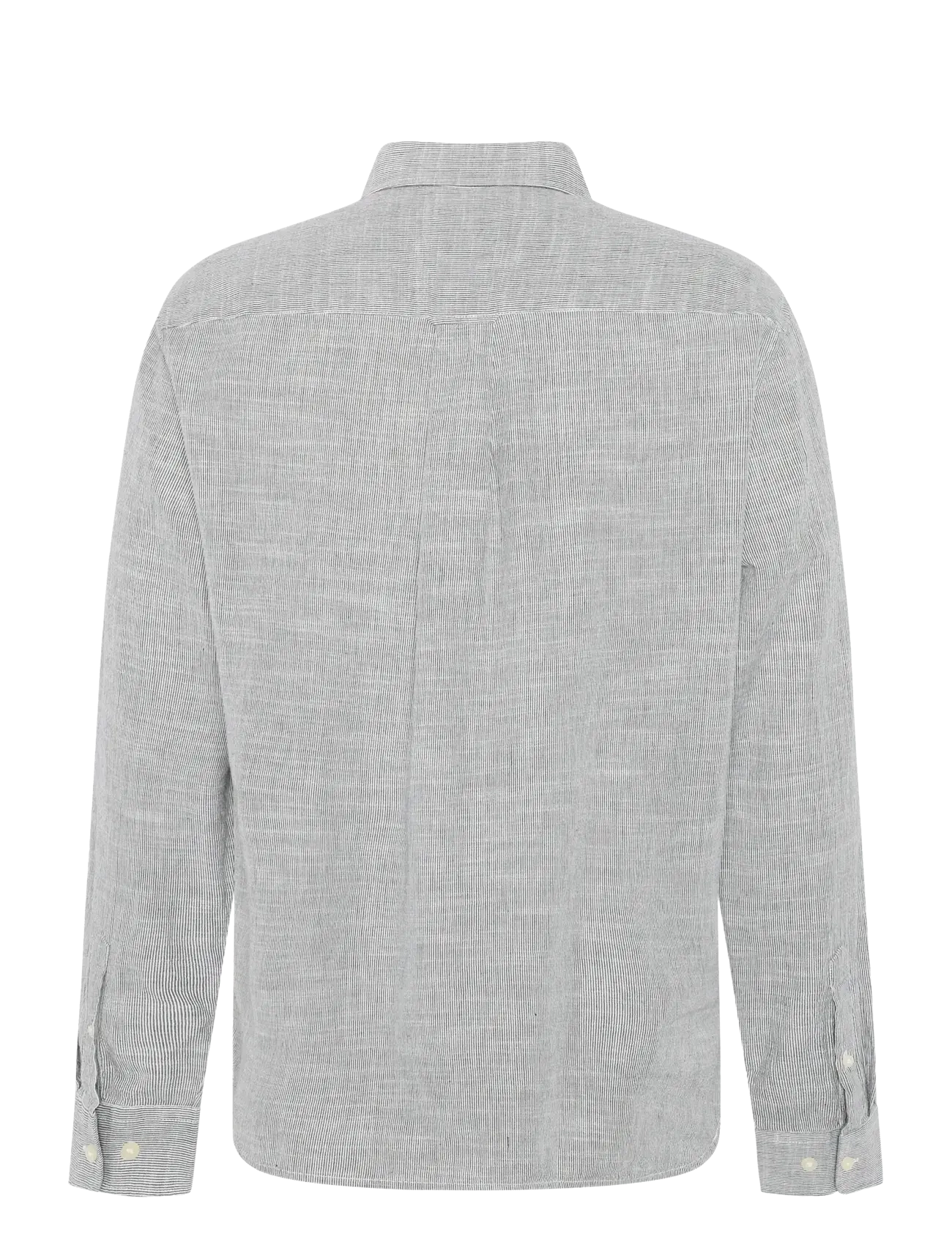 Knowledge Cotton Apparel - Dune regular stripe shirt - gestreifte hemden - blue stripe - 3