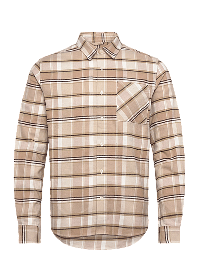Organic Cotton Checked Flannel Shir - Ternede Skjorter