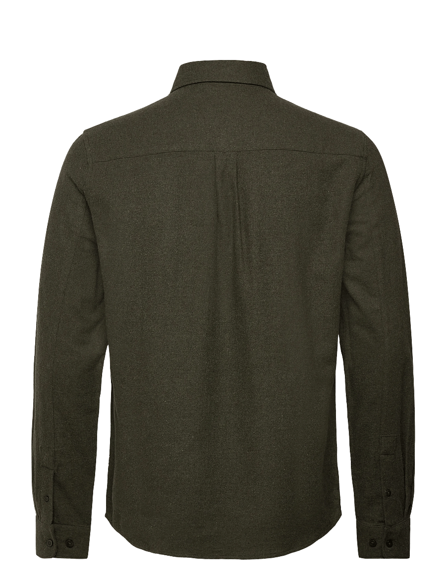Knowledge Cotton Apparel - Organic Cotton Flannel Shirt GOTS - flannel-skjorter - forest night - 1