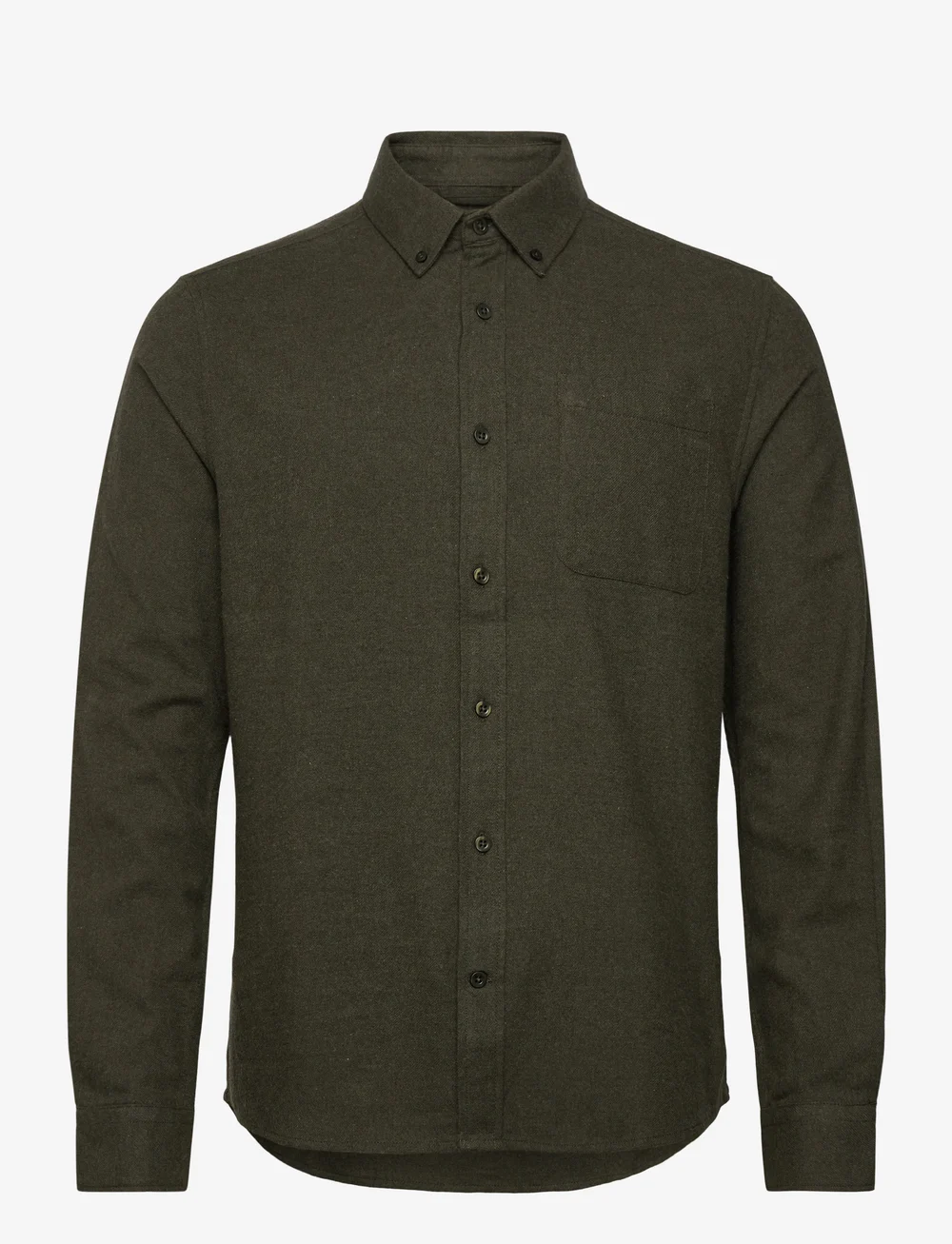 Knowledge Cotton Apparel - Organic Cotton Flannel Shirt GOTS - flanellsärgid - forrest night - 0