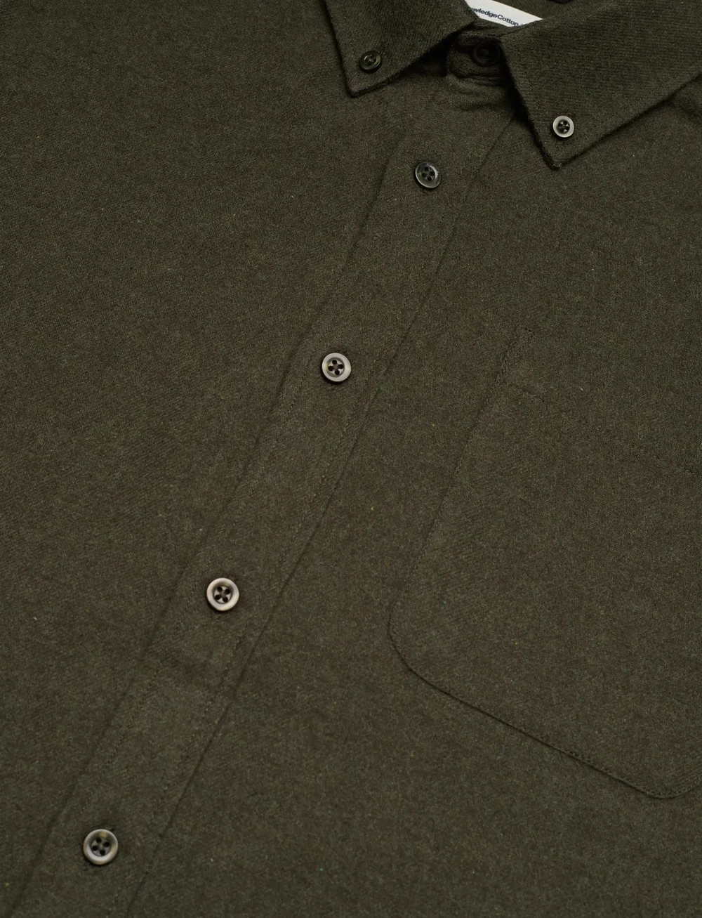 Knowledge Cotton Apparel - Organic Cotton Flannel Shirt GOTS - flanellsärgid - forrest night - 3