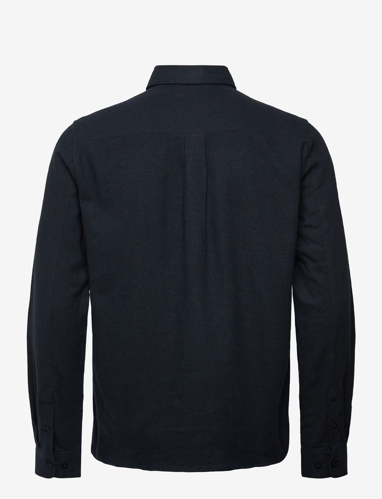 Knowledge Cotton Apparel - Organic Cotton Flannel Shirt GOTS - flannel shirts - total eclipse - 1