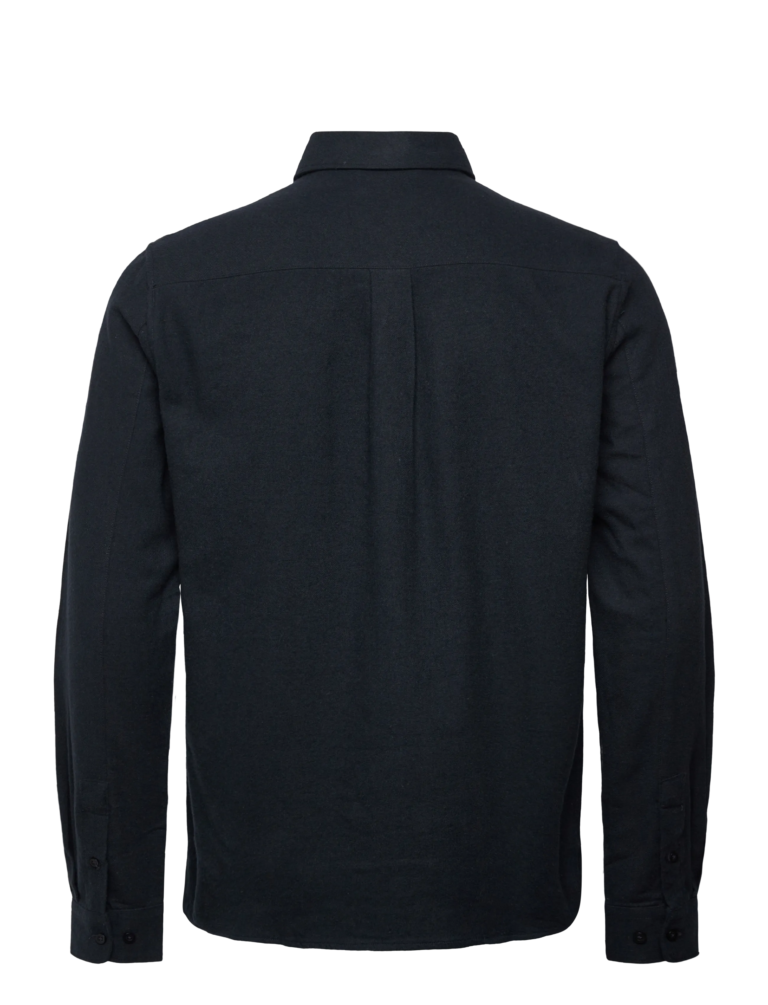 Knowledge Cotton Apparel - Organic Cotton Flannel Shirt GOTS - flannel-skjorter - total eclipse - 1