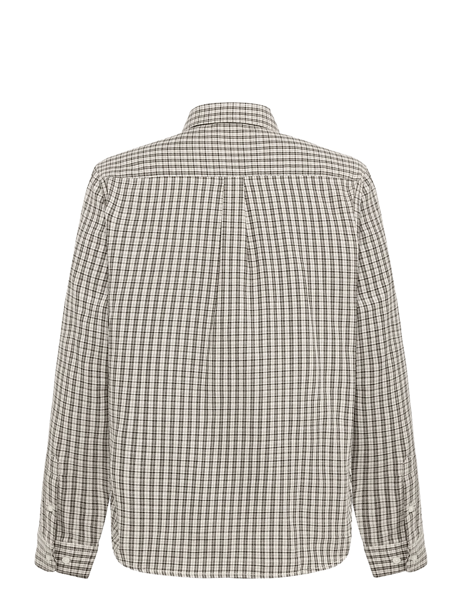 Knowledge Cotton Apparel - Dune regular check shirt - karierte hemden - blue check - 2