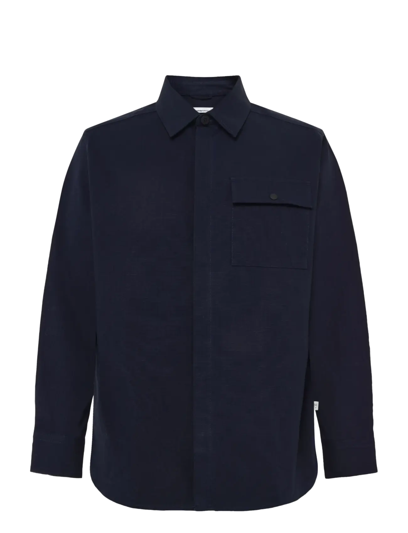 Knowledge Cotton Apparel Loose ripstop overshirt - Kleidung - NIGHT SKY / navy