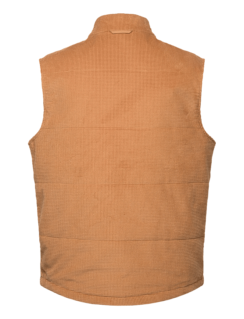 Knowledge Cotton Apparel - Organic Cotton Corduroy Vest GOTS - västar - apple cinnamon - 1