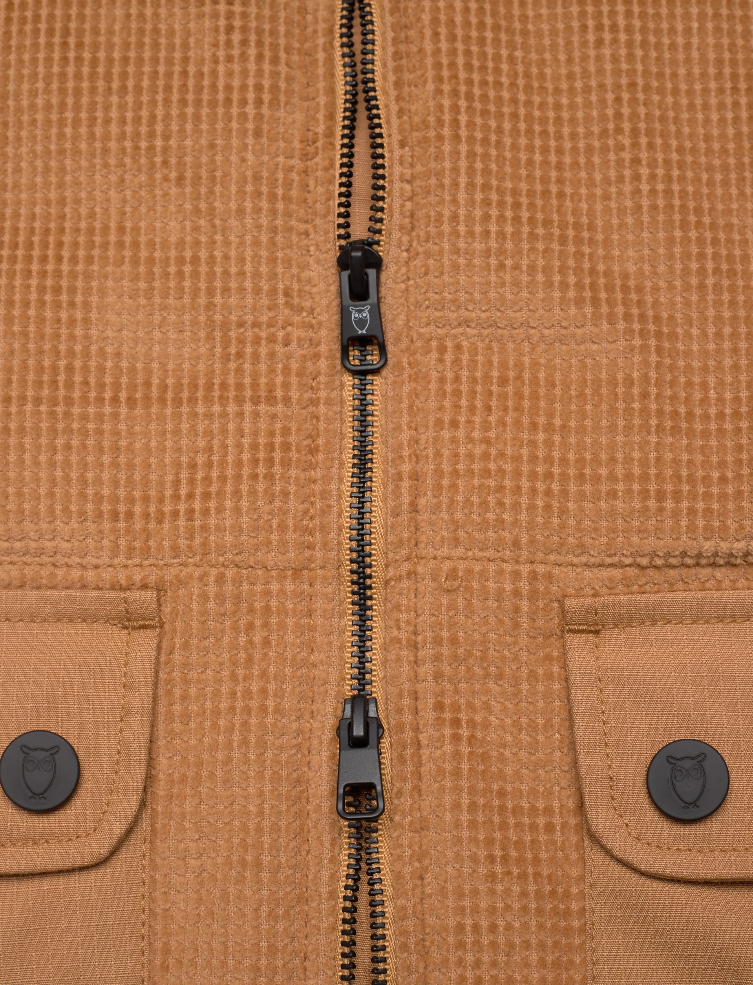 Knowledge Cotton Apparel - Organic Cotton Corduroy Vest GOTS - westen - apple cinnamon - 4