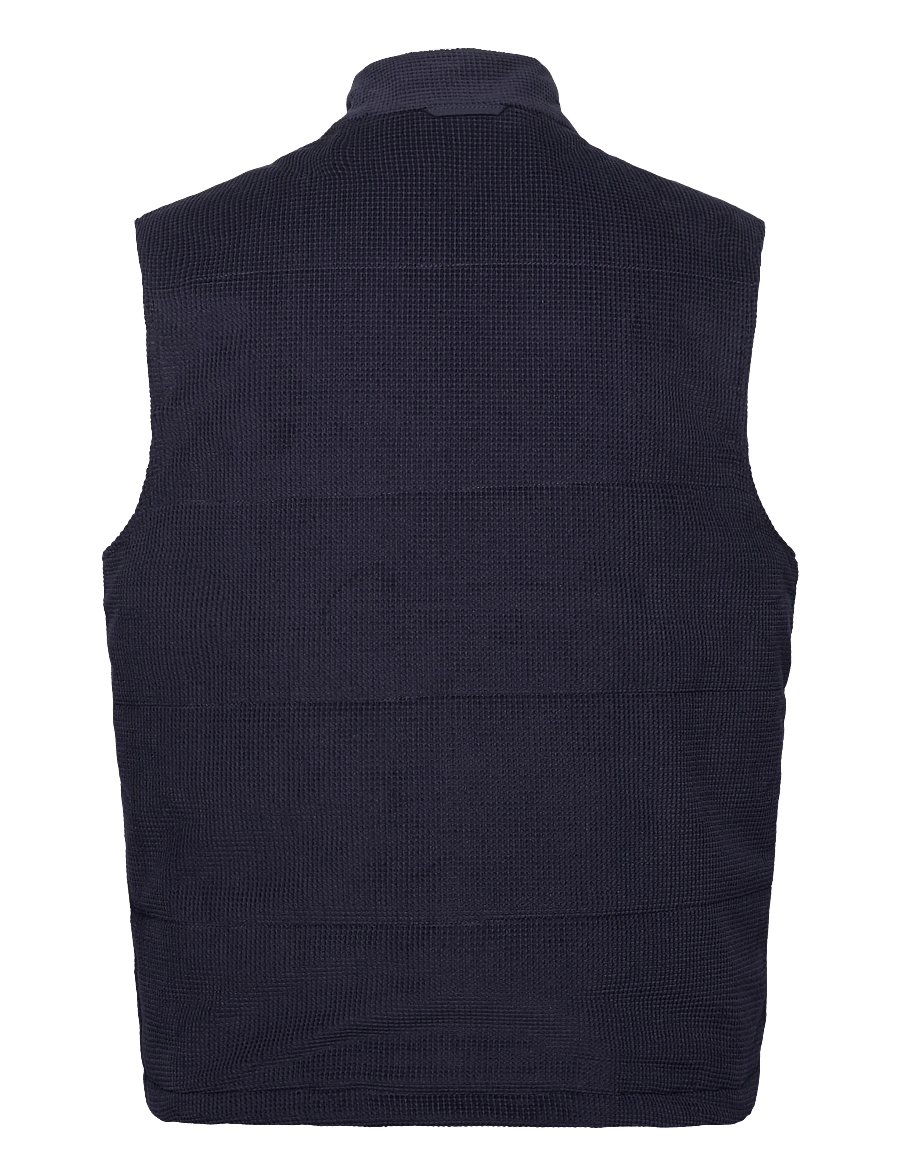 Knowledge Cotton Apparel - Organic Cotton Corduroy Vest GOTS - westen - night sky - 1