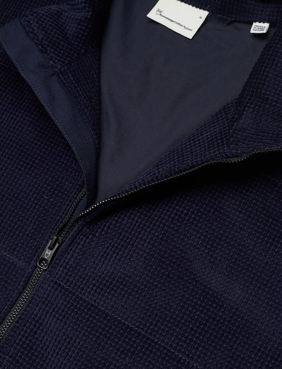 Knowledge Cotton Apparel - Organic Cotton Corduroy Vest GOTS - westen - night sky - 2