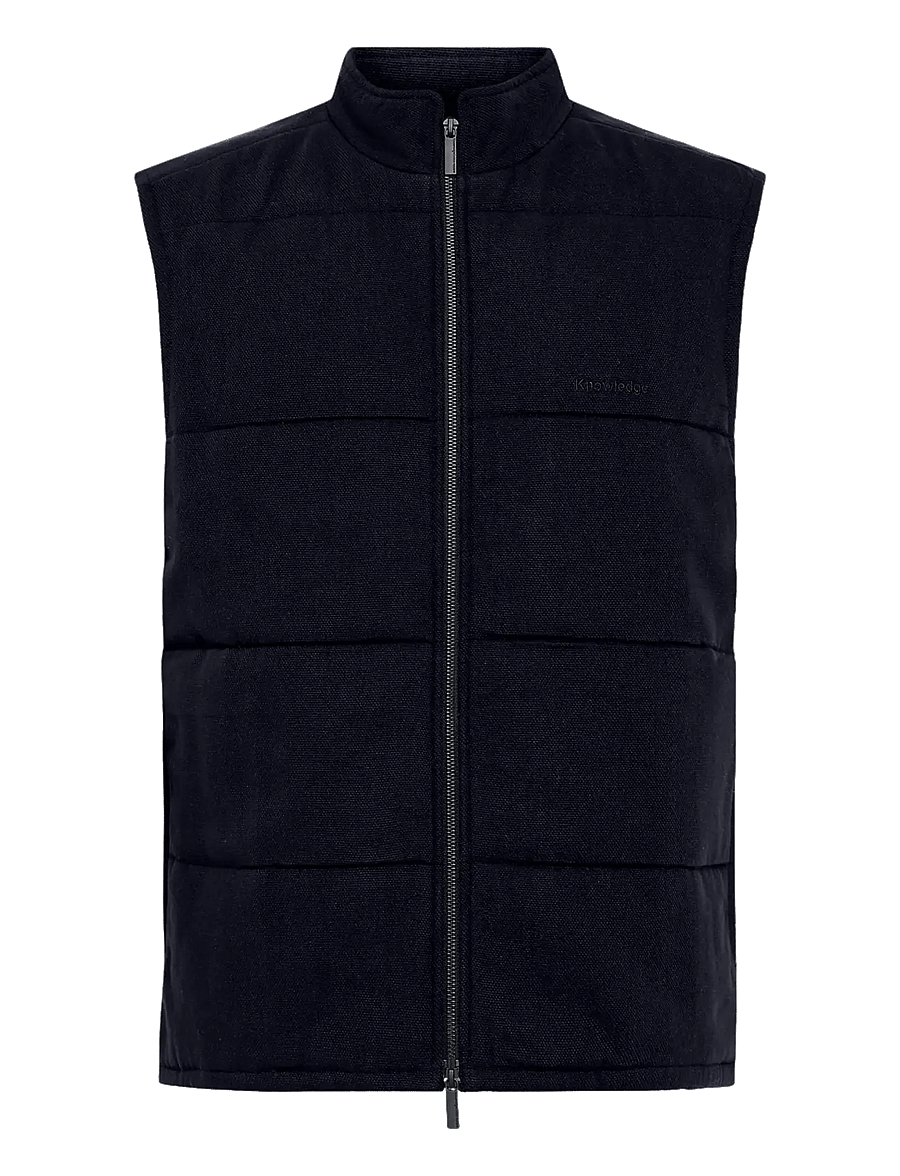 Knowledge Cotton Apparel - Canvas vest - nach anlass kaufen - night sky - 1