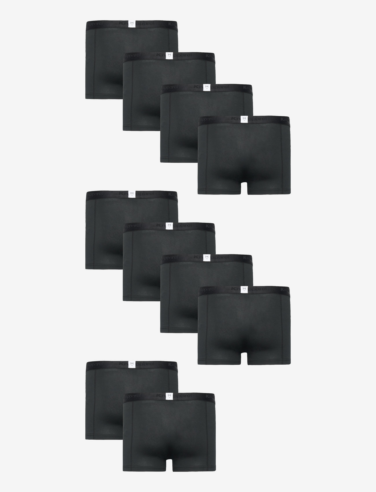 Knowledge Cotton Apparel - 10-pack underwear - GOTS/Vegan - black jet - 1
