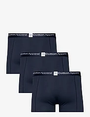 Knowledge Cotton Apparel - 3-pack underwear - GOTS/Vegan - bokseršorti - total eclipse - 1
