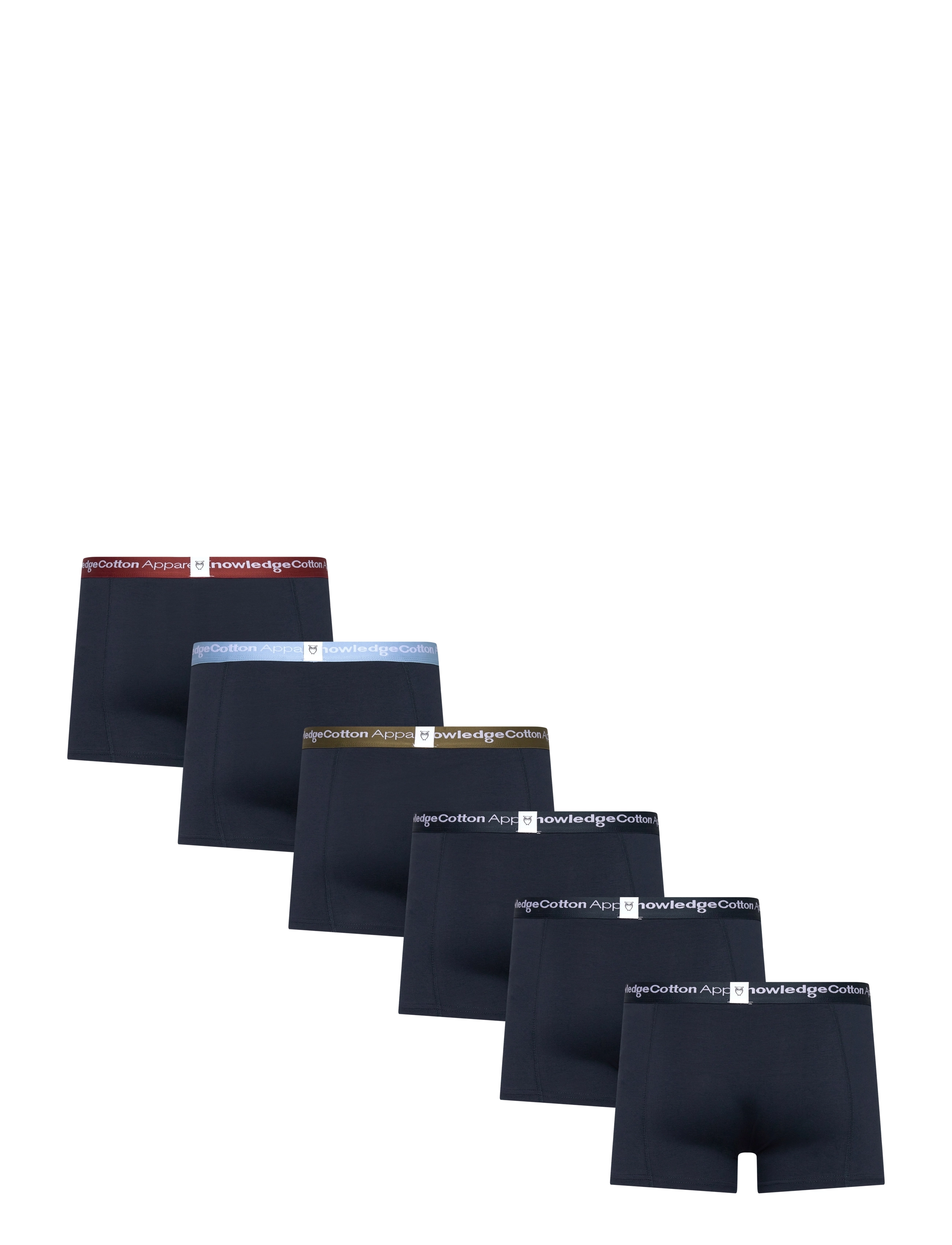 Knowledge Cotton Apparel - 6-pack underwear - GOTS/Vegan - blue - 2