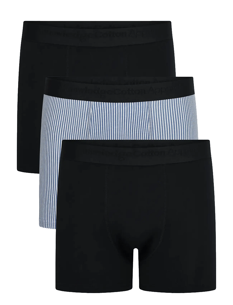 Knowledge Cotton Apparel - 3 pack boxer briefs - unterhosen im multipack - item colour - 0
