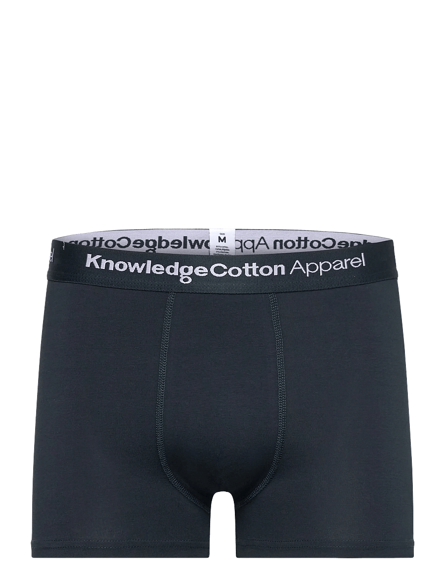 Knowledge Cotton Apparel - 3 pack boxer briefs - multipack kalsonger - total eclipse - 2