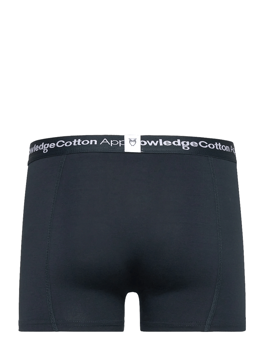 Knowledge Cotton Apparel - 3 pack boxer briefs - multipack kalsonger - total eclipse - 3