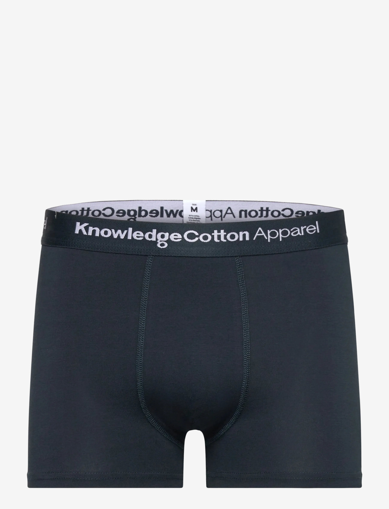 Knowledge Cotton Apparel - 3 pack boxer briefs - multipack underbukser - total eclipse - 2