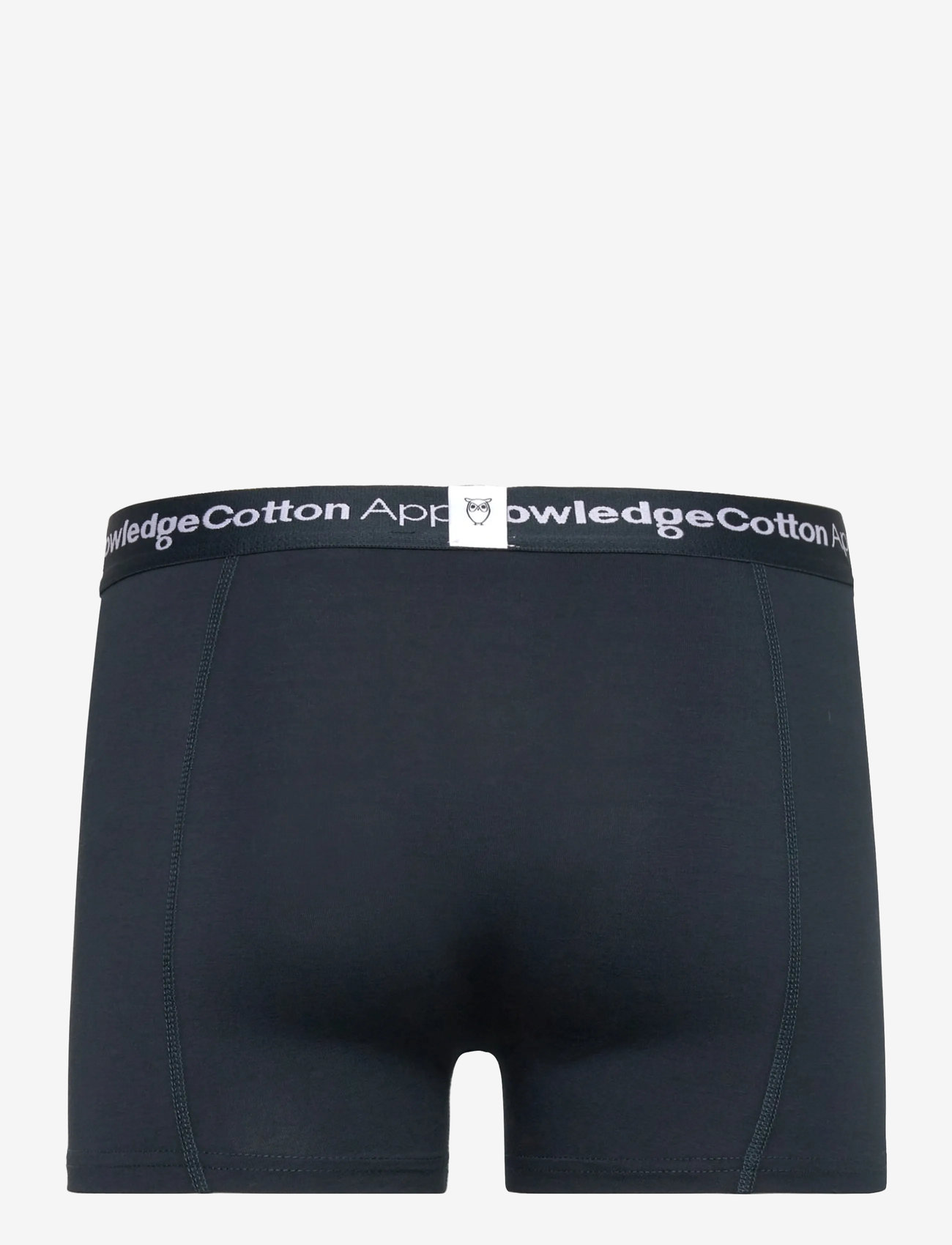 Knowledge Cotton Apparel - 3 pack boxer briefs - multipack underbukser - total eclipse - 3