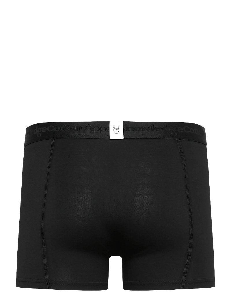 Knowledge Cotton Apparel - ANKER 6-pack underwear - GOTS/Vegan - multipack underbukser - black jet - 3