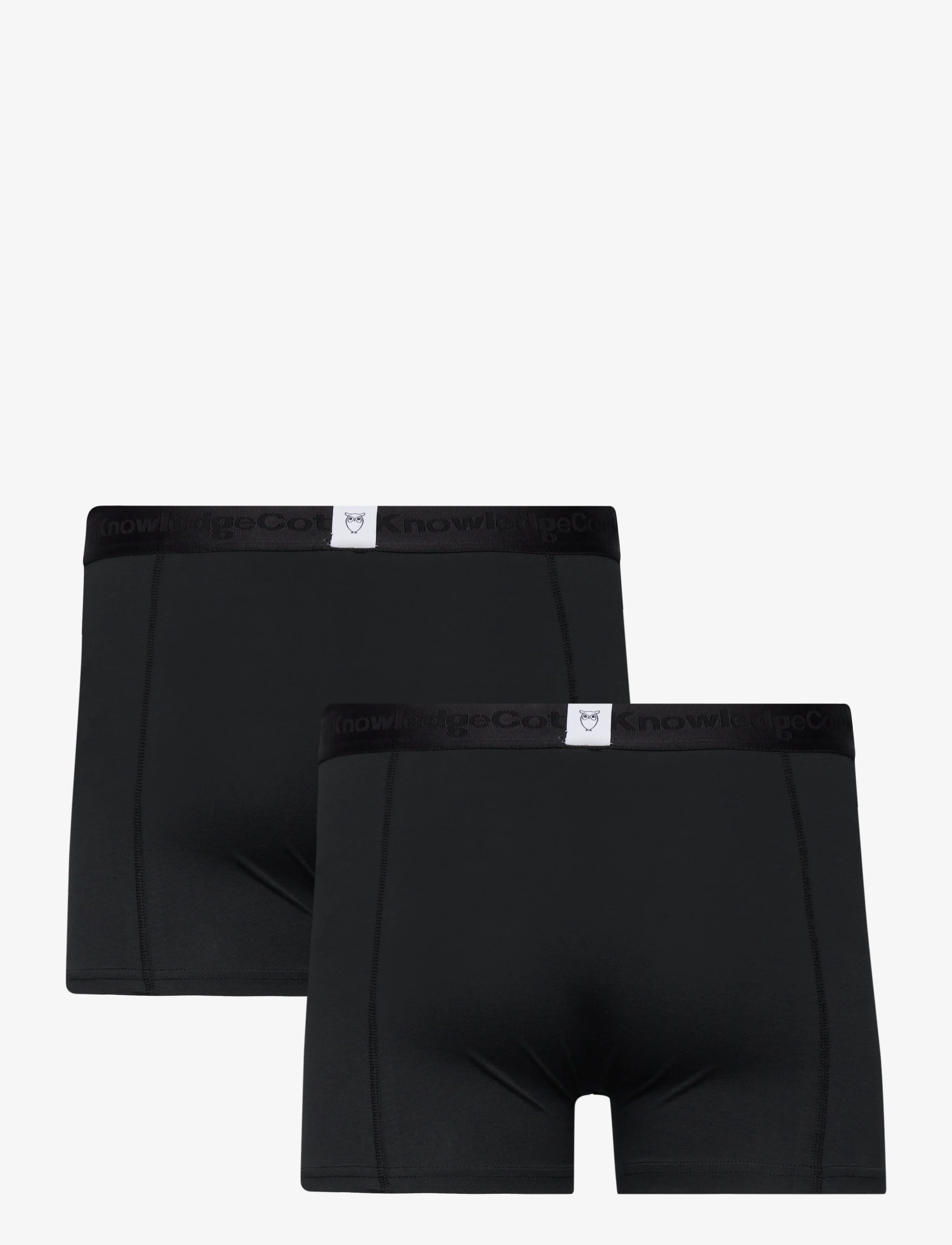 Knowledge Cotton Apparel - 2 pack boxer briefs - madalaimad hinnad - black jet - 1