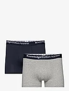2-pack underwear - GOTS/Vegan - GREY MELANGE