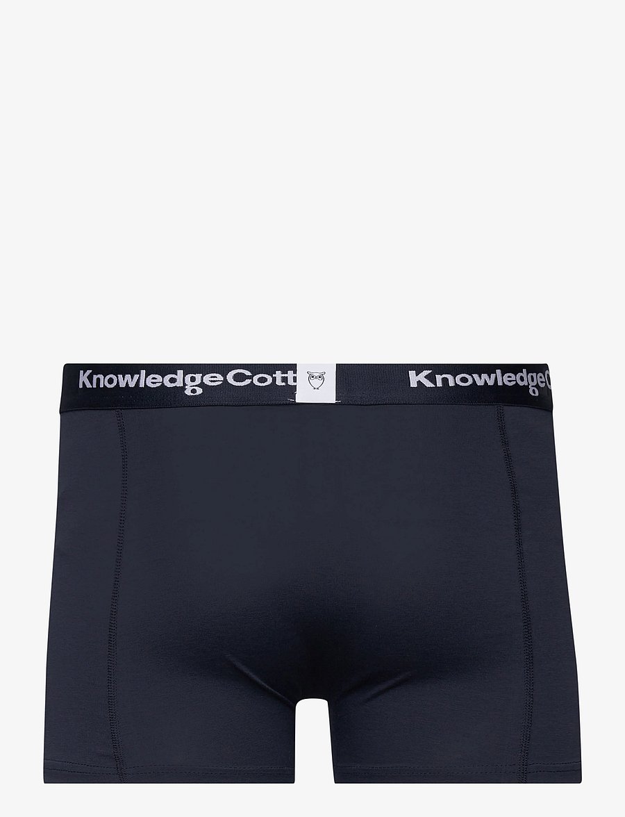 Knowledge Cotton Apparel - 2 pack boxer briefs - multipack underbukser - total eclipse - 2