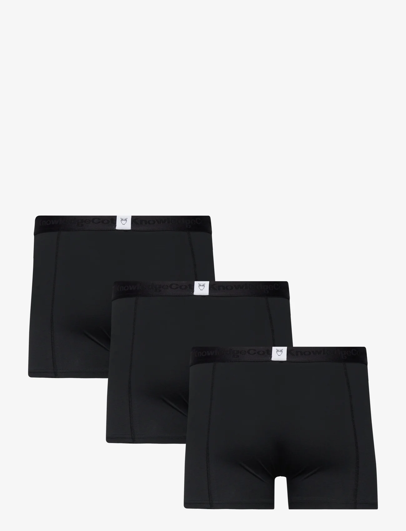 Knowledge Cotton Apparel - 3-pack underwear - GOTS/Vegan - boxershortser - black jet - 1
