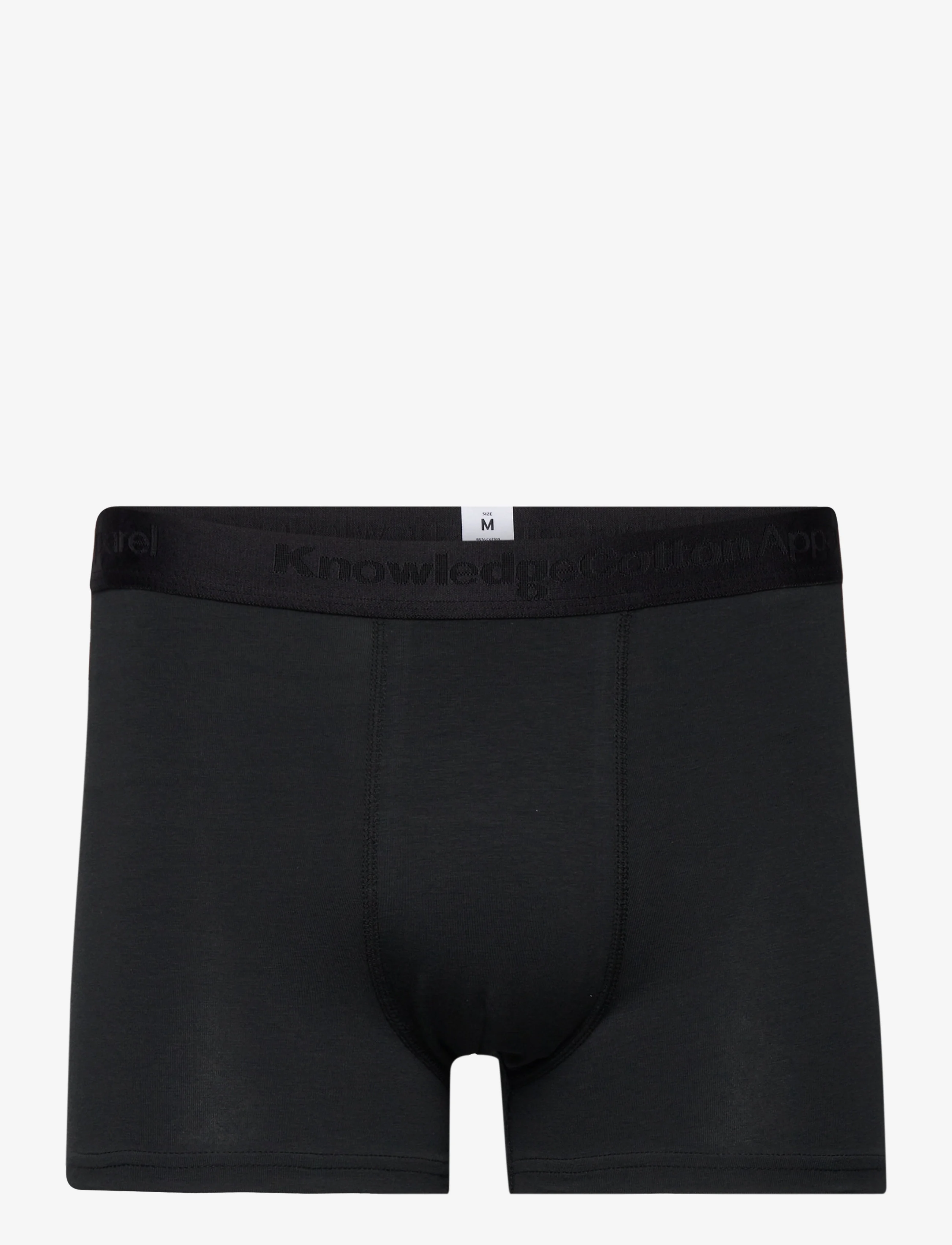 Knowledge Cotton Apparel - 3 pack boxer briefs - laveste priser - black jet - 2