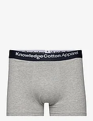 Knowledge Cotton Apparel - 3-pack underwear - GOTS/Vegan - lowest prices - grey melange - 2