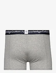 Knowledge Cotton Apparel - 3-pack underwear - GOTS/Vegan - mažiausios kainos - grey melange - 3