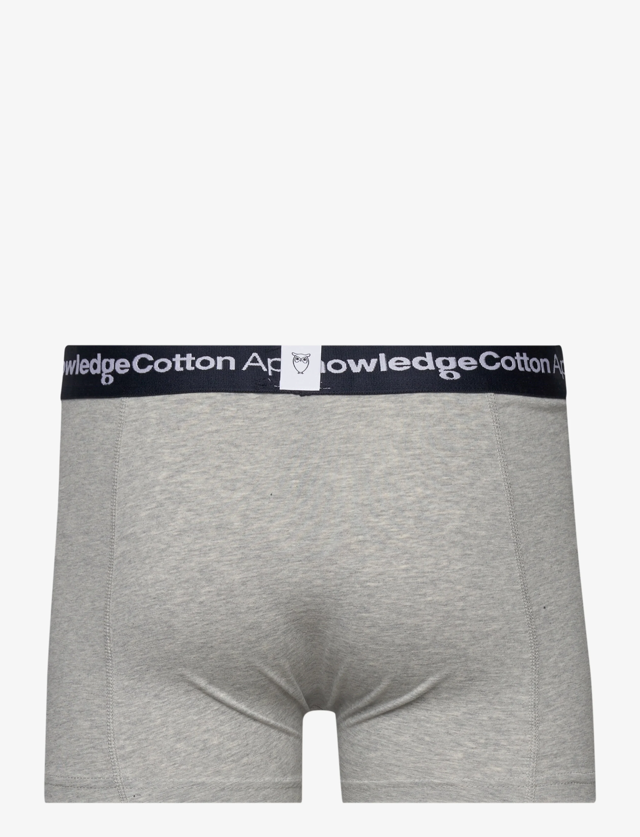 Knowledge Cotton Apparel - 3 pack boxer briefs - laveste priser - grey melange - 3