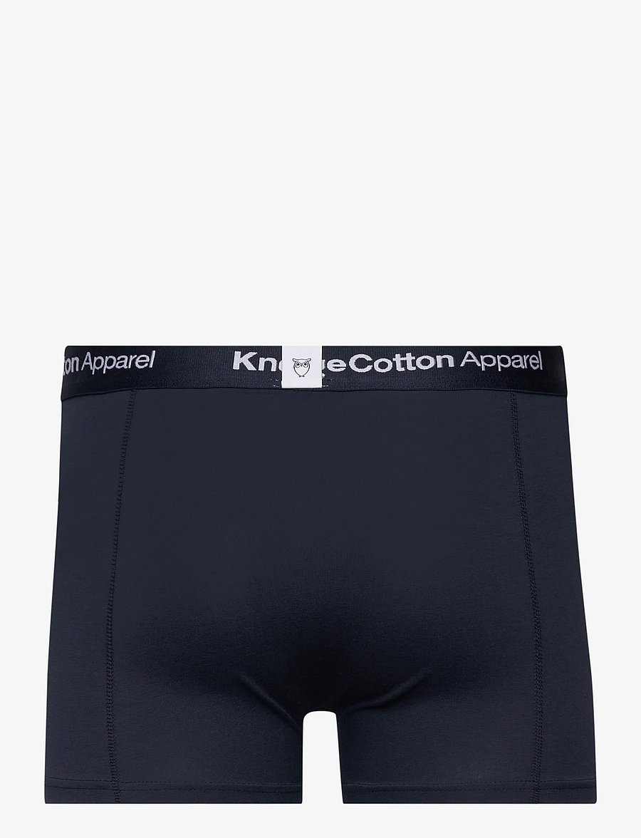 Knowledge Cotton Apparel - 3 pack boxer briefs - multipack underbukser - grey melange - 5