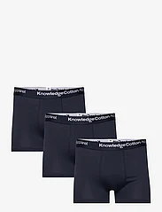 Knowledge Cotton Apparel - 3-pack underwear - GOTS/Vegan - lowest prices - total eclipse - 0