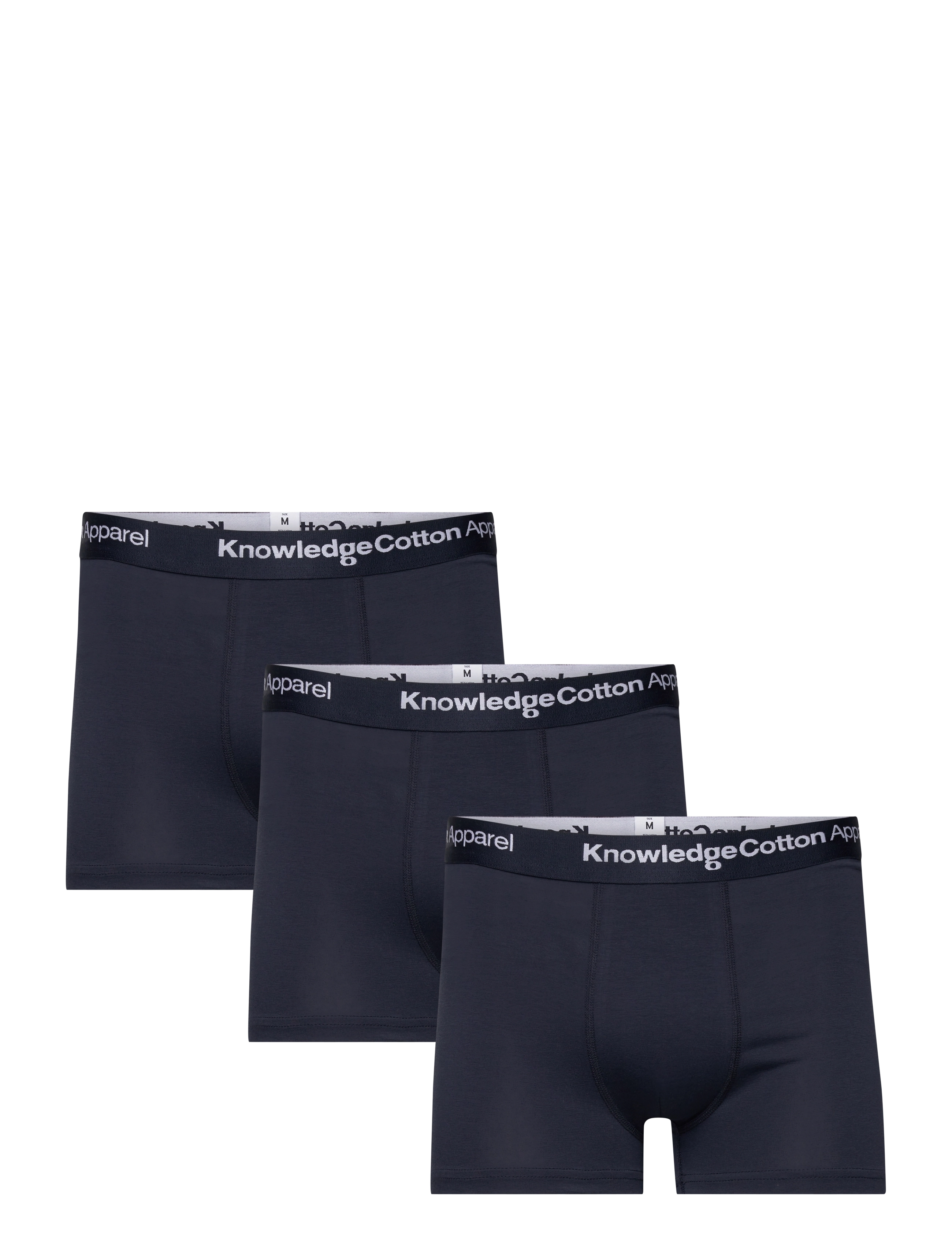 Knowledge Cotton Apparel 3 pack boxer briefs - Knowledge Cotton Apparel - TOTAL ECLIPSE / navy