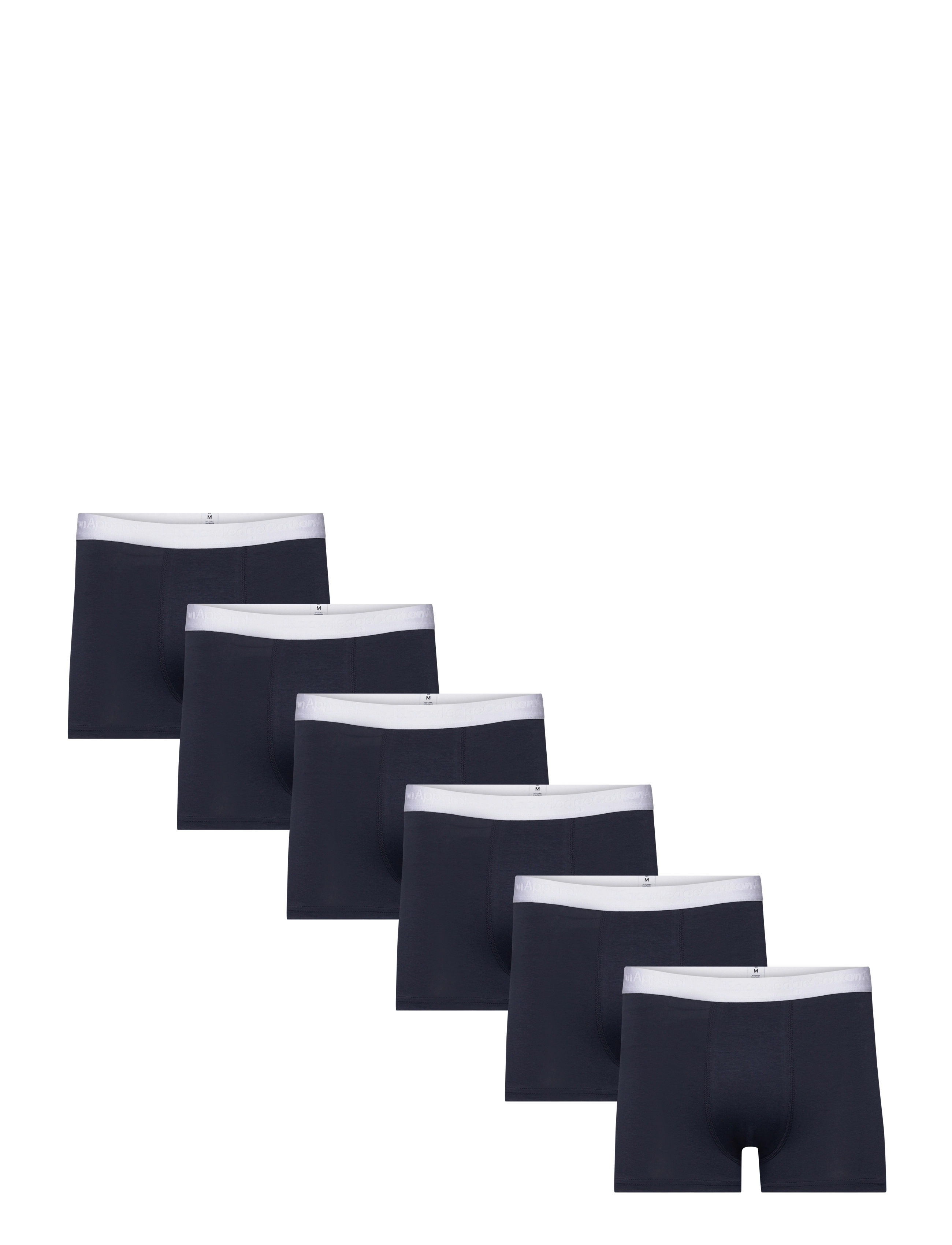 Knowledge Cotton Apparel 6 pack boxer briefs - Knowledge Cotton Apparel - TOTAL ECLIPSE / navy