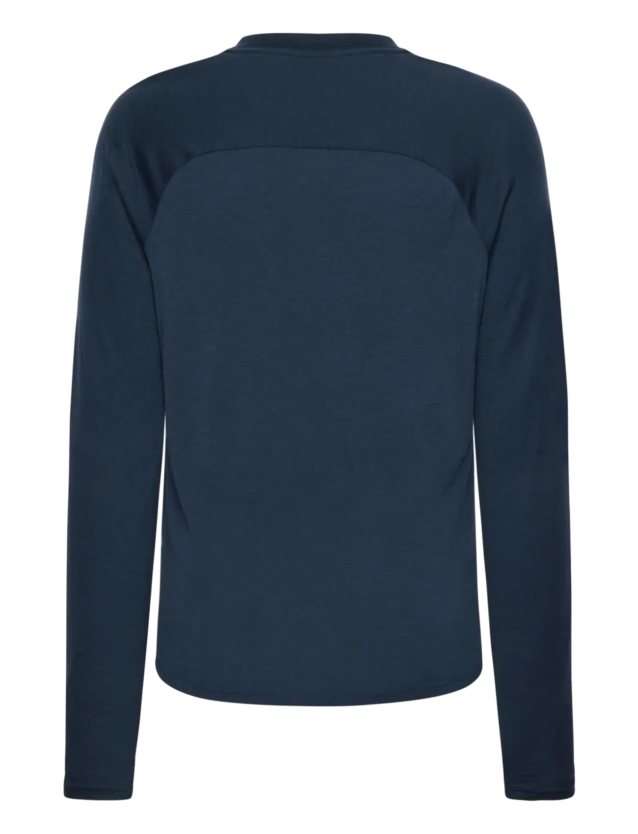 Knowledge Cotton Apparel - Dynamic wool long sleeve t-shirt - total eclipse - 1