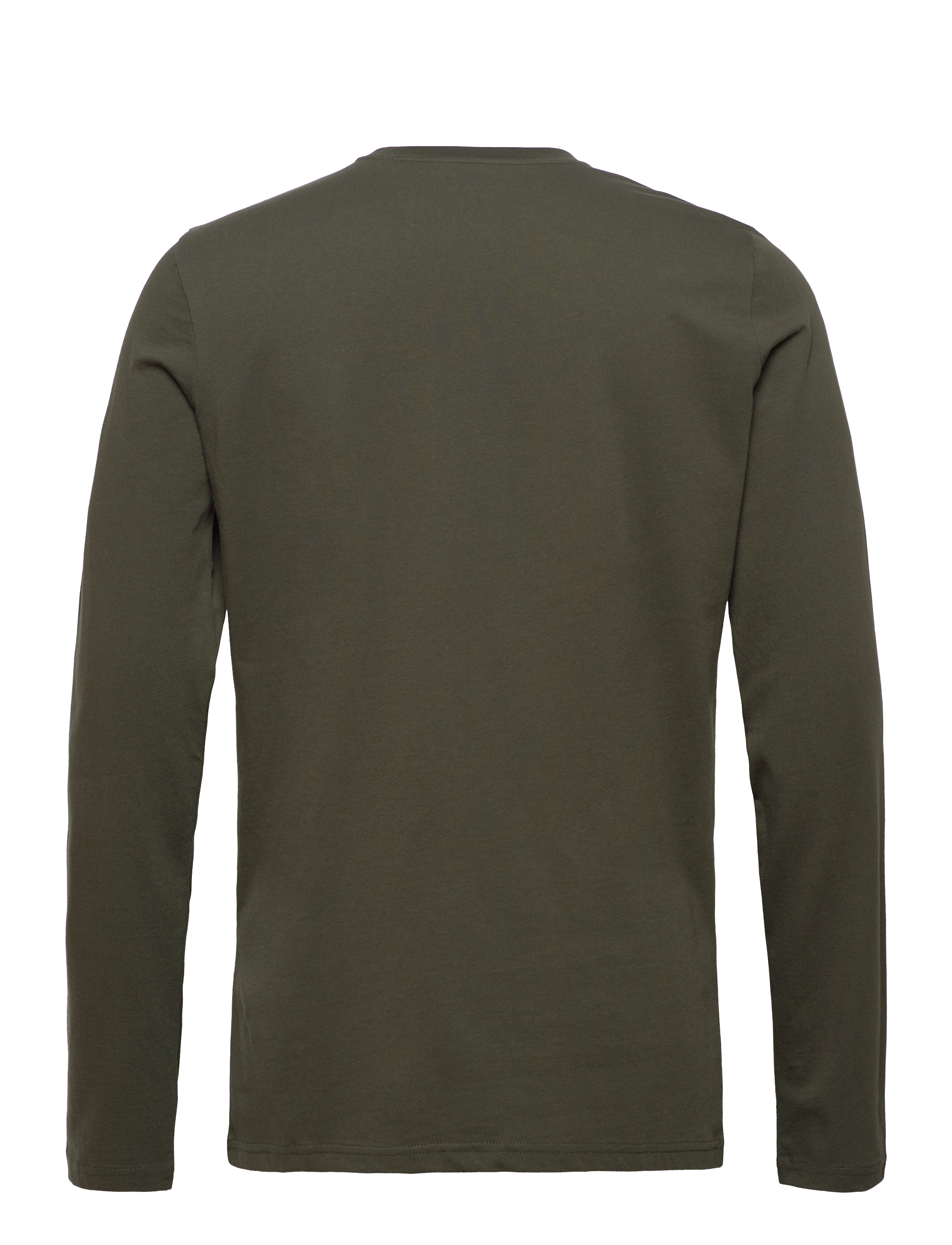 Knowledge Cotton Apparel - VIGGO badge long sleeve - Regenerat - forest night - 1