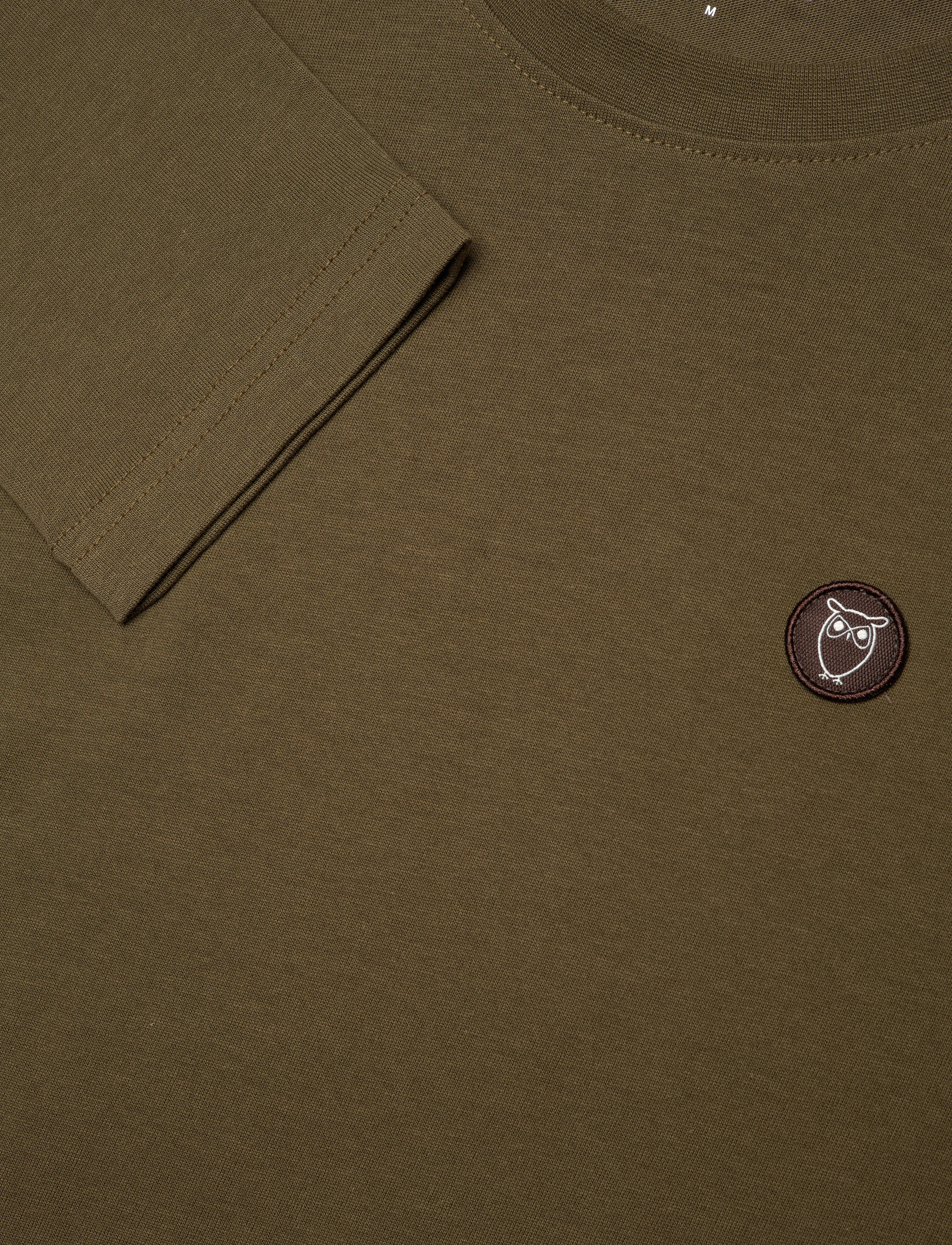 Knowledge Cotton Apparel - VIGGO badge long sleeve - Regenerat - langærmede t-shirts - item colour - 2