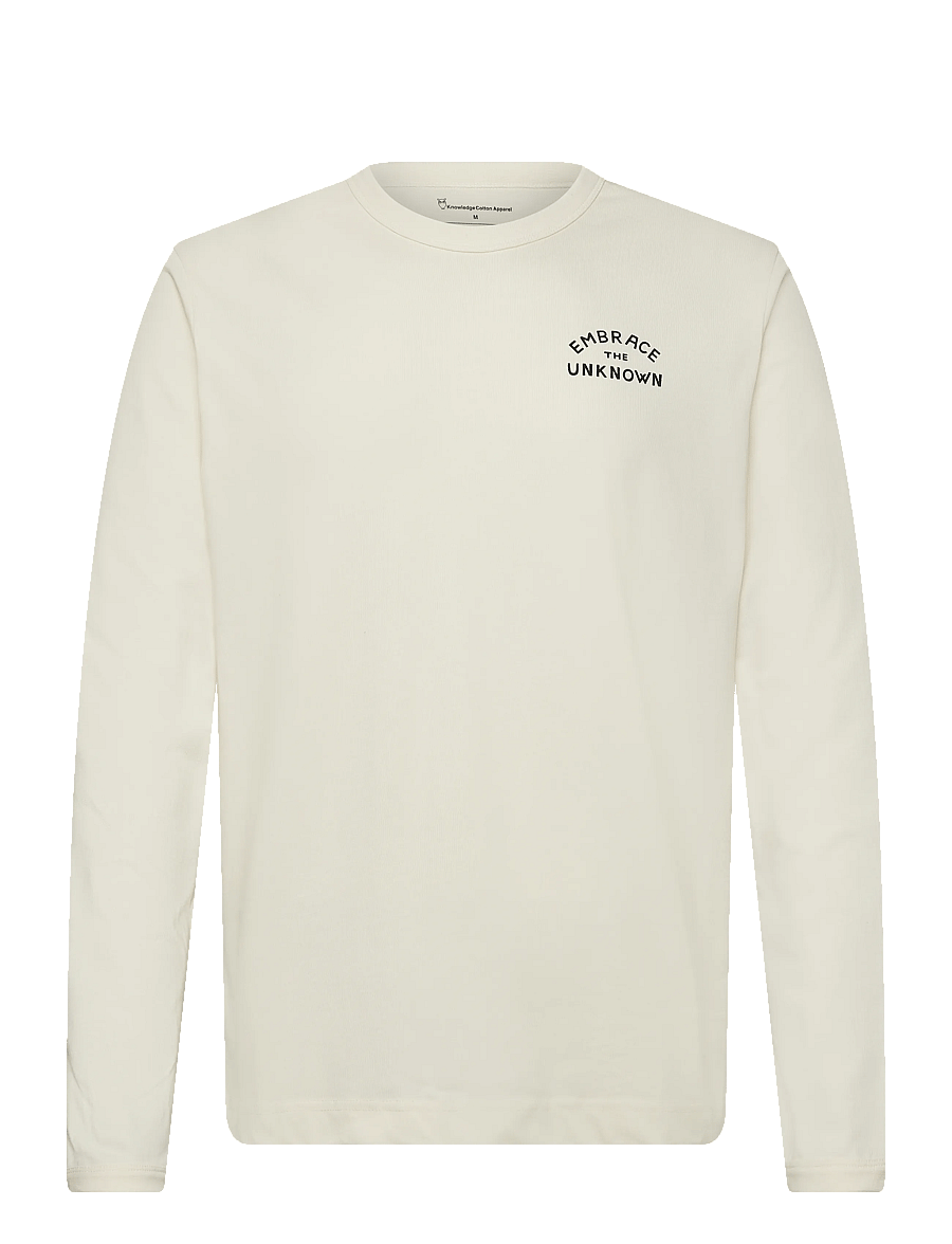 Knowledge Cotton Apparel - Organic Cotton Long sleeved T-shirt - langärmelig - egret - 0