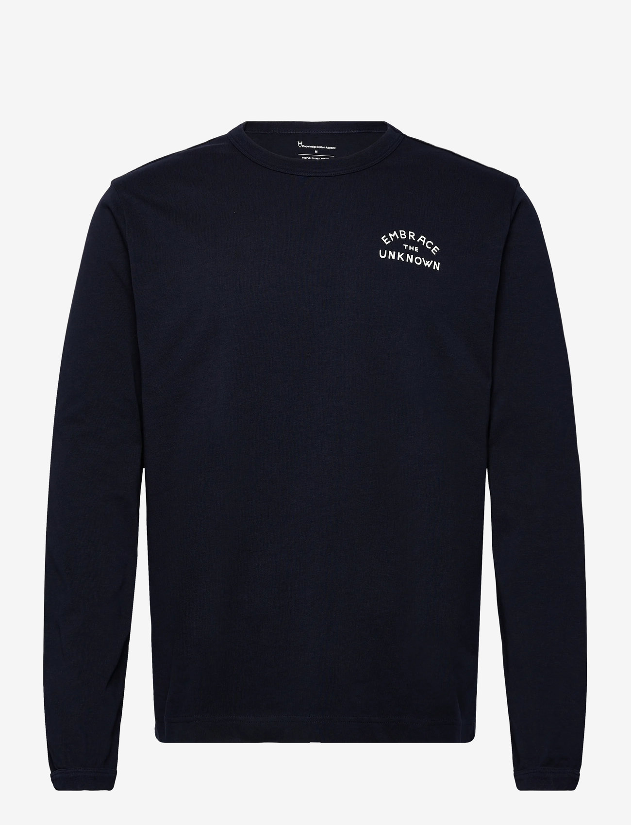 Knowledge Cotton Apparel - Organic Cotton Long sleeved T-shirt - herbstliche kleidung - night sky - 0