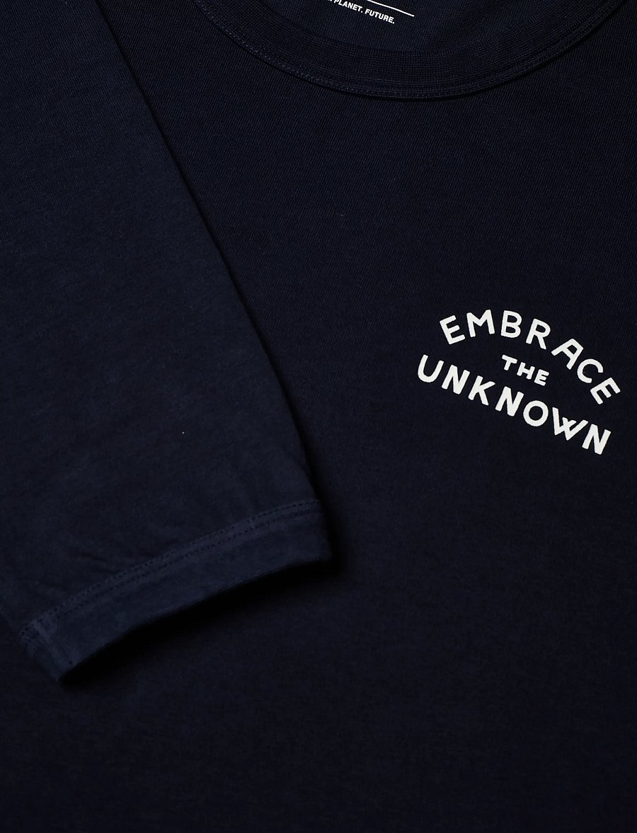 Knowledge Cotton Apparel - Organic Cotton Long sleeved T-shirt - pitkähihaiset - night sky - 2