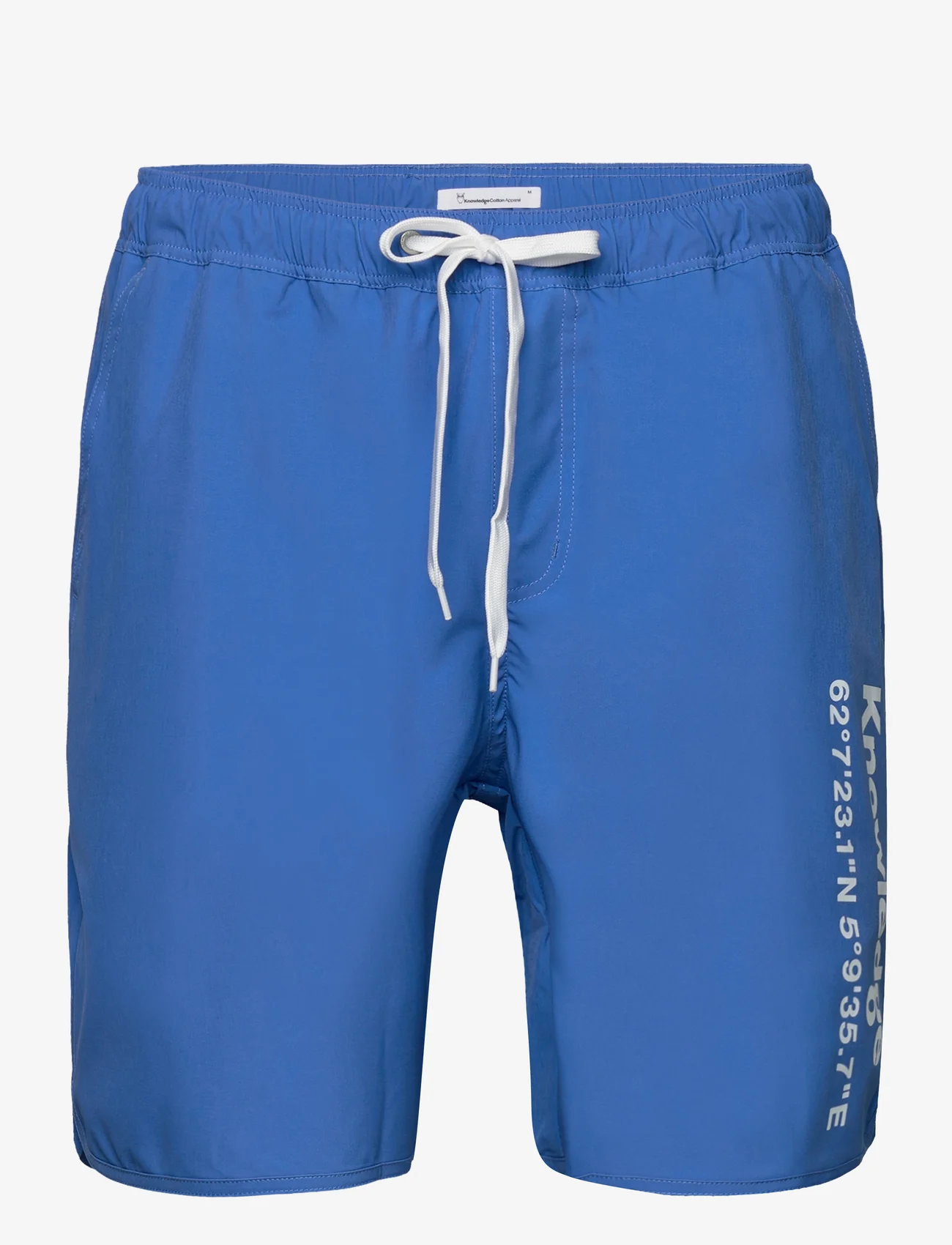 Knowledge Cotton Apparel - Swim shorts with elastic waist and - swim shorts - campanula - 0
