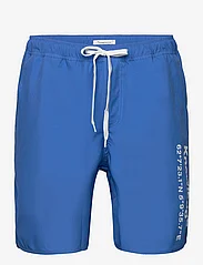 Knowledge Cotton Apparel - Swim shorts with elastic waist and - badeshorts - campanula - 0