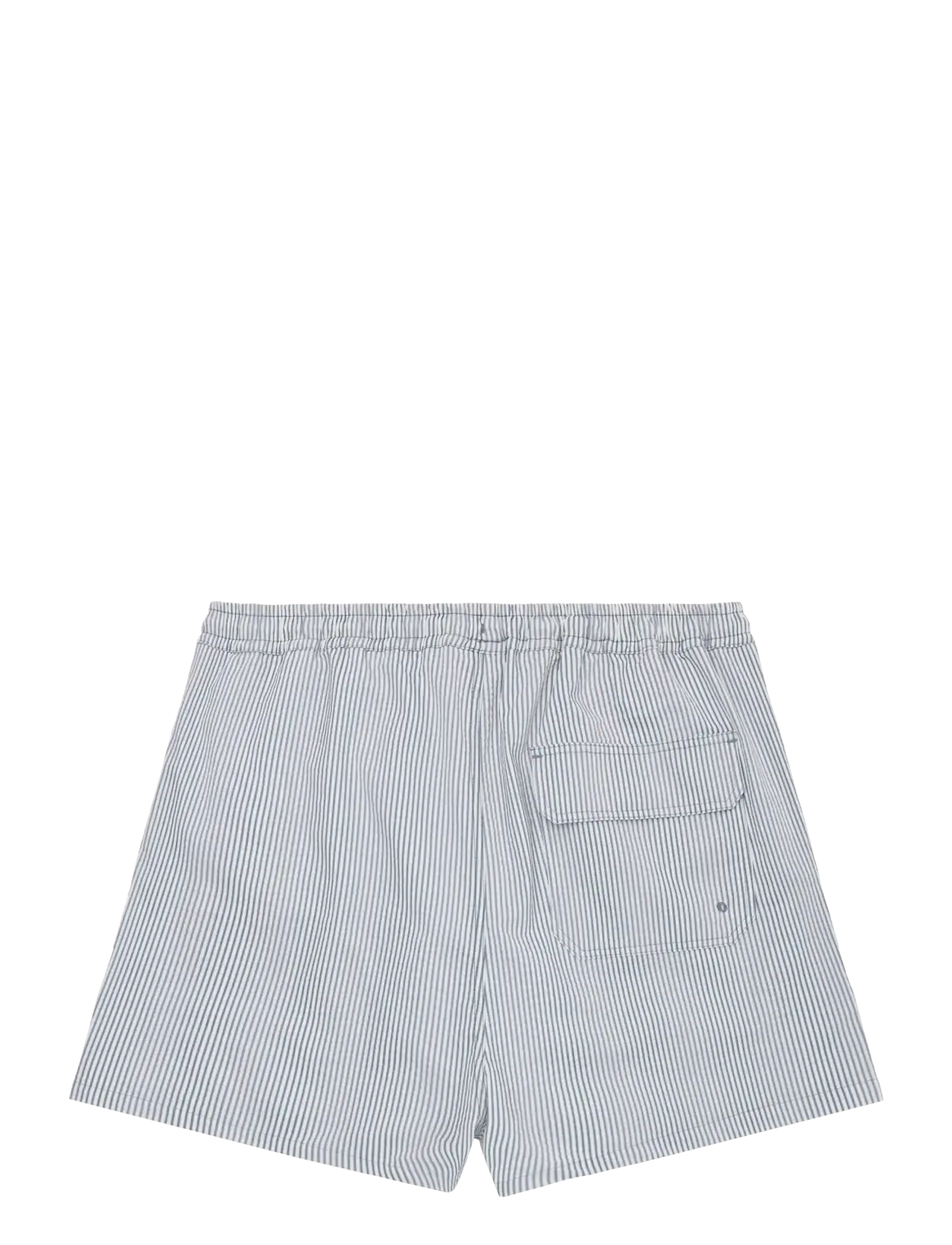 Knowledge Cotton Apparel - Mid-thigh seersucker swimshorts - shorts de bain - blue stripe - 2