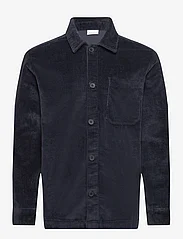 Knowledge Cotton Apparel - Stretched 8-wales corduroy overshir - chemises en velours côtelé - total eclipse - 0