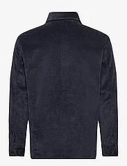 Knowledge Cotton Apparel - Stretched 8-wales corduroy overshir - chemises en velours côtelé - total eclipse - 1