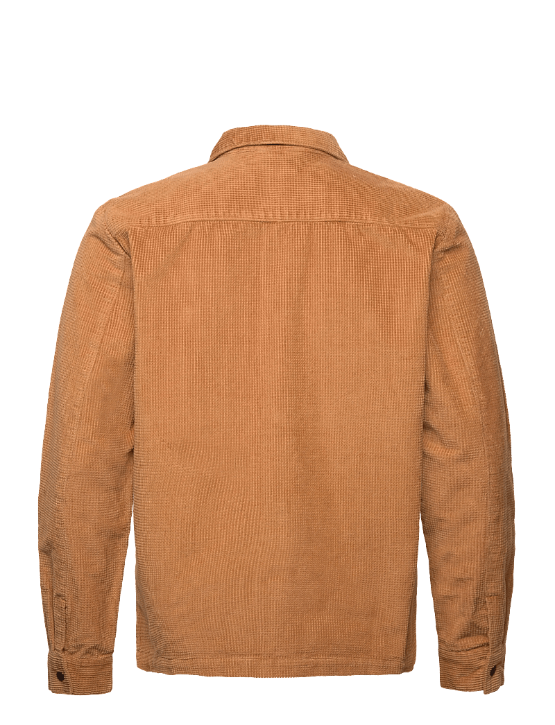 Knowledge Cotton Apparel - Organic Cotton Corduroy Overshirt G - cordhemden - apple cinnamon - 1