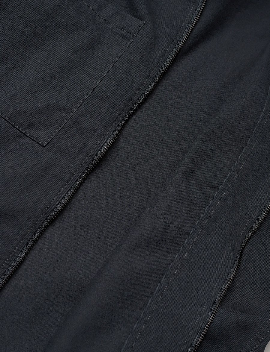 Knowledge Cotton Apparel - Twill zip overshirt - nach anlass kaufen - total eclipse - 4