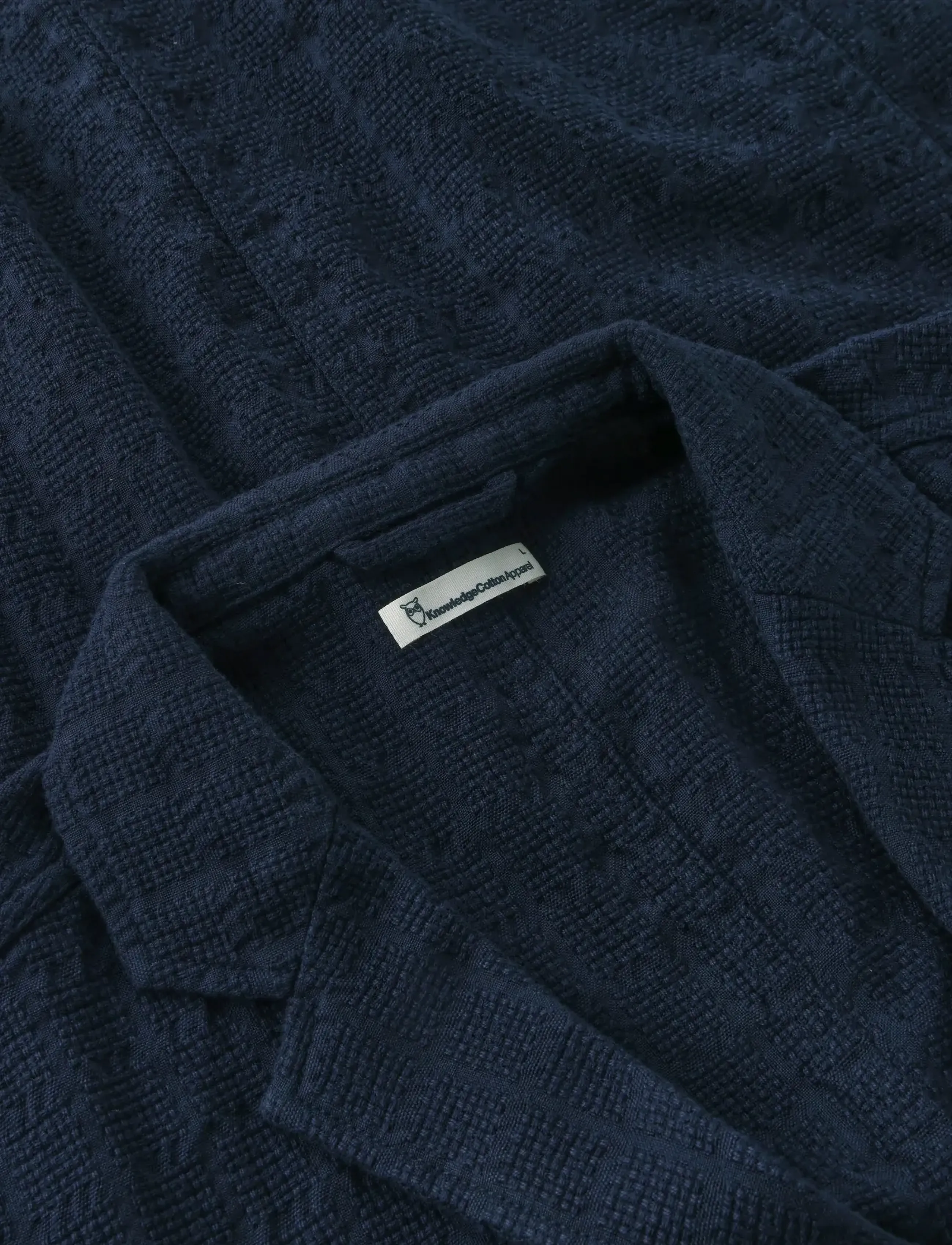 Knowledge Cotton Apparel - Structure blazer - sakkos - night sky - 2